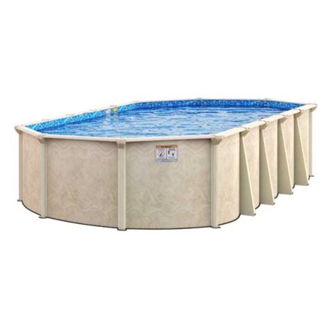 12 X 18 Oval Surfside 52 Steel Above Ground Pool Package Nb7282p