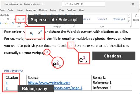 How To Properly Add Citations In Microsoft Word Webnots