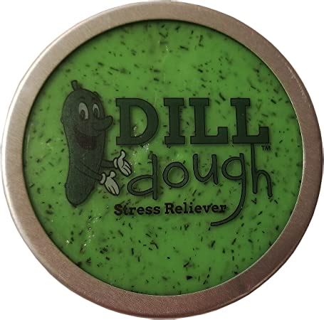 Dill Dough Deluxe Glow In The Dark Stress Reliever Putty Stress