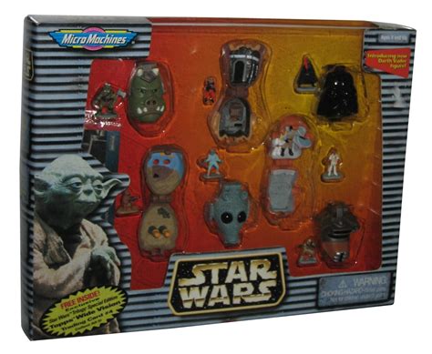 Star Wars Micro Machines 1996 Galoob Mini Figure Heads Toy Set