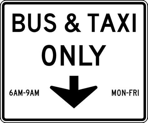 Bus And Taxi Only Clip Art At Vector Clip Art Online