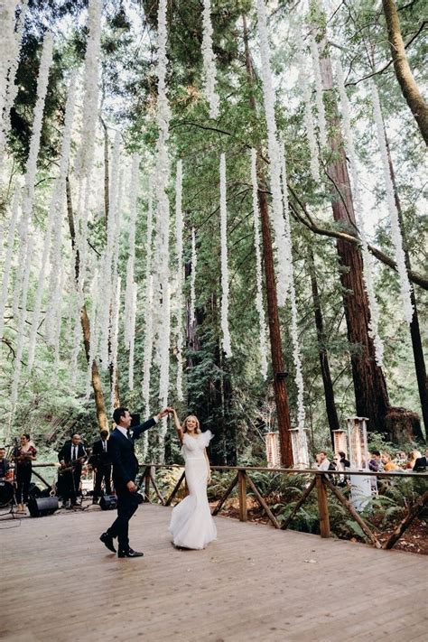 Modern Elegant Redwood Forest Wedding At The Island Farm