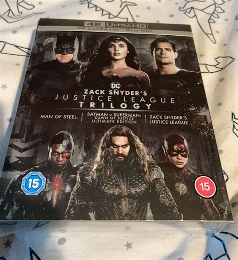 Zack Snyders Justice League Trilogy 4k Blu Ray Box Set Wb Shop Exclusive Uk Hi Def