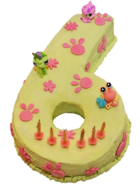 Sweet birthday cakes for girls and women. Birthday cake for 6 years old - Cake Deco Ideas