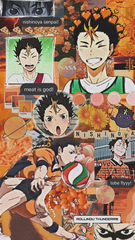 Nishinoya Yuu Aesthetic Wallpaper In 2022 Cute Anime Wallpaper Anime