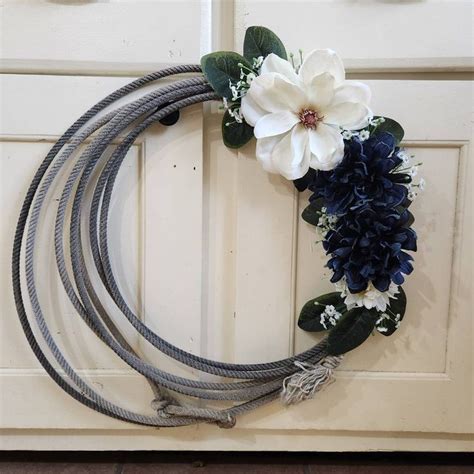 Custom Made To Order Lariat Wreaths Etsy In 2023 Lariat Rope Crafts Rope Crafts Diy Rope Decor