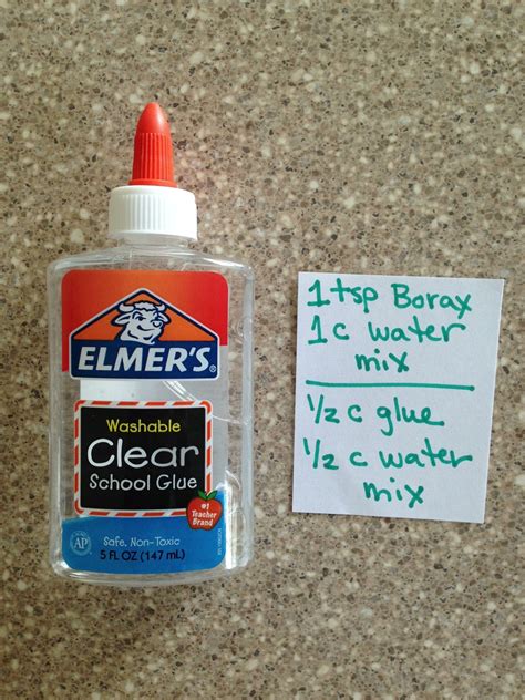 Slike How To Make Slime With Glue And Borax Only