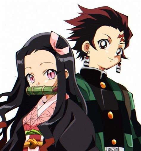 I thought it was appropriate for the love pillar. Nezuko and Tanjirou in 2020 | Slayer anime, Anime tattoos, 90s anime