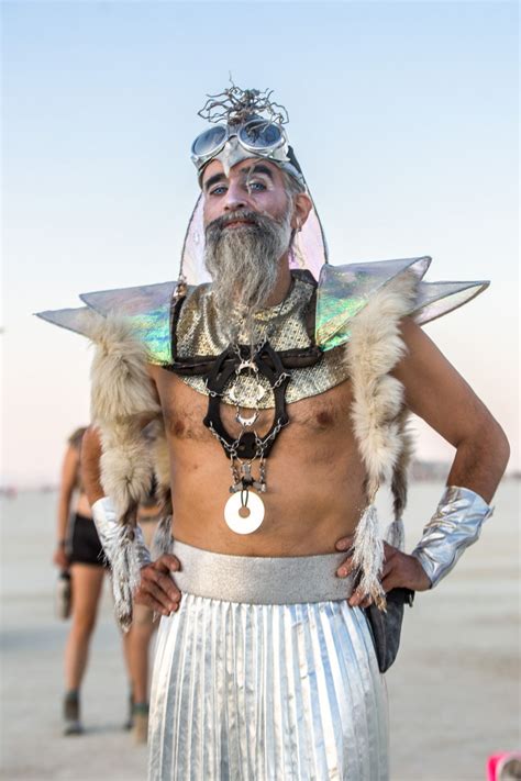 Burning Man Portraits Black Rock Citizens Show Off Their Playa Style
