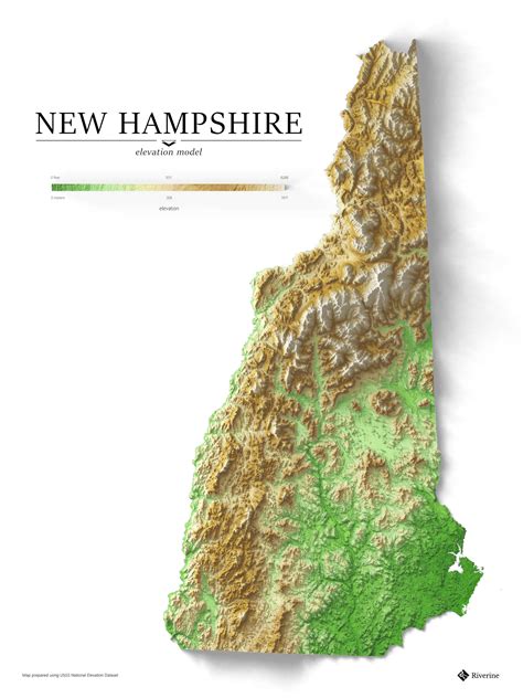 Elevation Map Of Nh - Allina Madeline