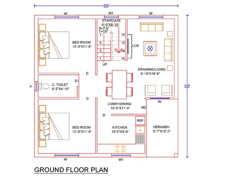30x30 House Plan30x30 House Plans India Indian Floor Plans