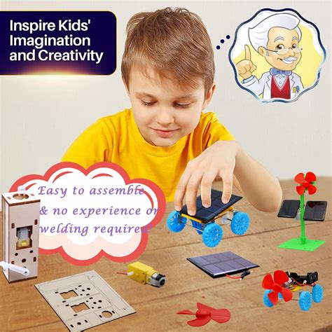 Projects for Kids Ages 8-12,Science Kits Boys Building Set for Kids