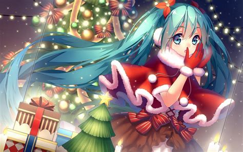 44 Anime Christmas Wallpapers Hd Wallpapersafari