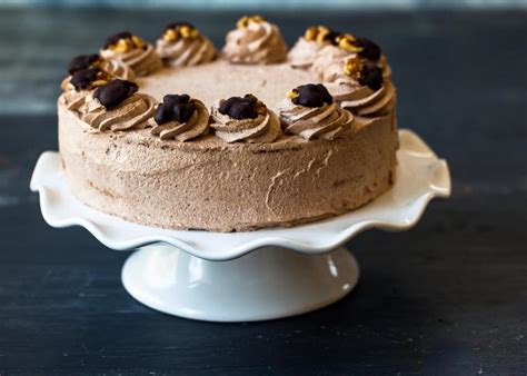 Recipe For Passover Walnut Torte With Mocha Cream The Boston Globe