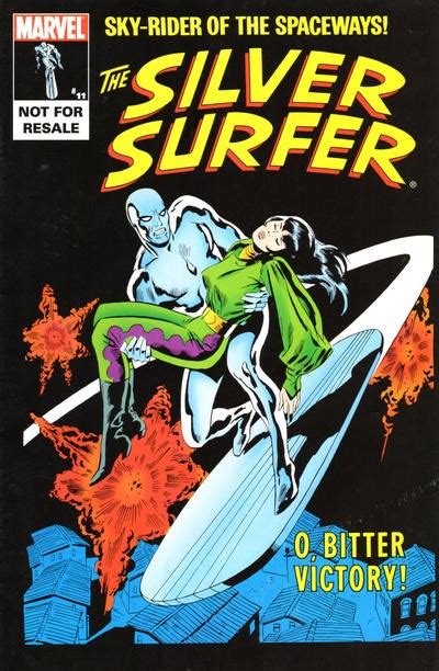 Silver Surfer Vol 1 No 11 Marvel Legends Reprint Silver Surfer