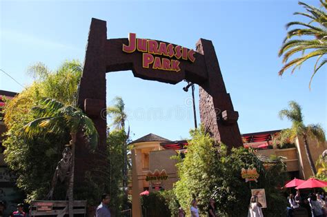 Jurassic Park Ride At Universal Studios Hollywood