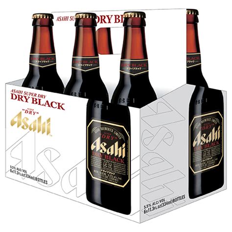 Asahi Dry Black 6pk