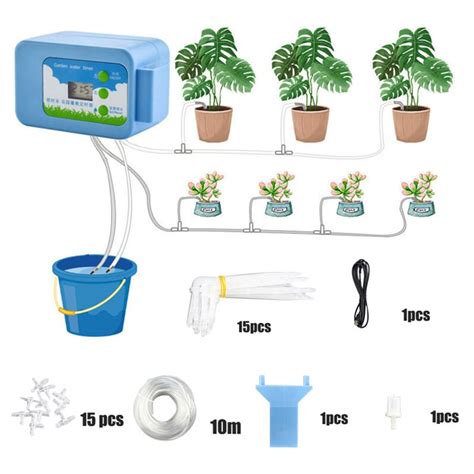 Drip Irrigation Automatic Led Pump Automatic Watering Set Plant