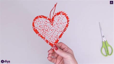 Make Diy Hanging Heart Wall Decor In 3 Steps For Valentines Day