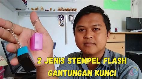 Jenis Stempel Flash Gantungan Kunci Youtube