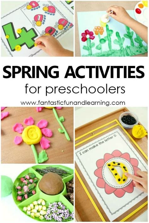 Spring Theme Preschool Activities Fantastic Fun And Learning Spring