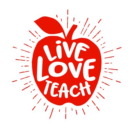 Live Love Teach Apple Teaching Free Svg File Svg Heart