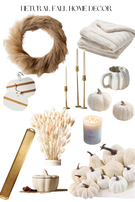 Neutral Fall 2022 Home Decor Finds