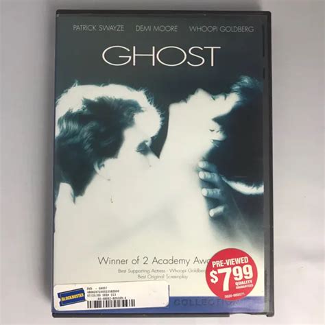 Ghost Classic Dvd Film Patrick Swayze Demi Moore Whoopi Goldberg Cert