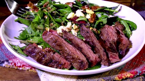 Also, look for marbling (the streaks of fat within the meat). Steak Salad | Jan D'Atri