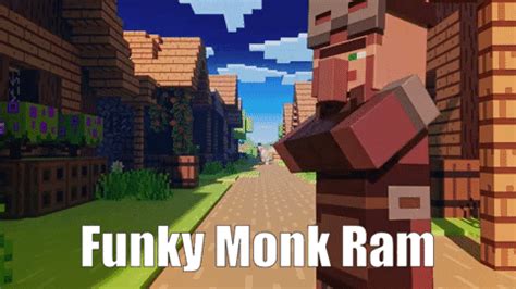 Funky Monk Villager Funky Monk Villager Discover Share GIFs