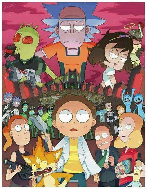 Rick And Morty Posters Cartoon Amino