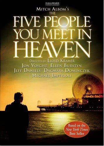 The five important people that eddie encounters in heaven teaches him about the opportunities that life and death offer for redemption. 2 Girls 1 Book: Five People You Meet in Heaven - MOVIE REVIEW