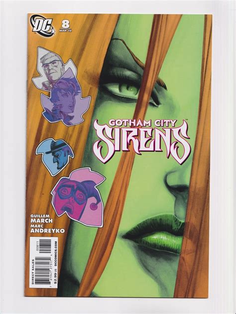 Gotham City Sirens 8 Dc Comics 2010 Nm Harley Quinn Poison Ivy