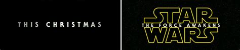 Star Wars The Force Awakens Terrible Font Choice