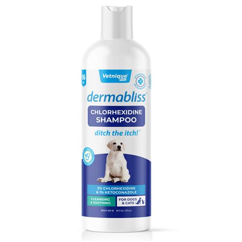 Vetnique Labs Dermabliss Anti Bacterial And Anti Fungal Shampoo For Pets