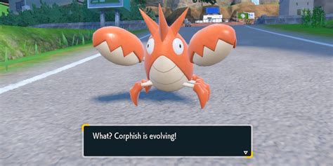 Pokemon Scarlet And Violet Dlc How To Get And Evolve Corphish