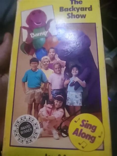 Barney The Backyard Show Vhs 1988 1349 Picclick