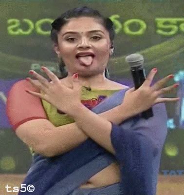 Best Of Sreemukhi Gifs Deep Navel Boobs Ass Printable Version