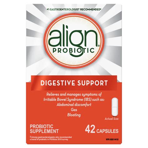 Align Probiotic Digestive Support Capsules 42s