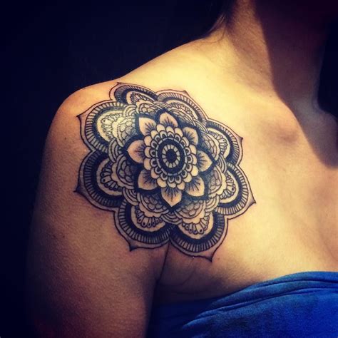 Mandala Dotwork For Rakel Tattoo Tattoos Tat Ink
