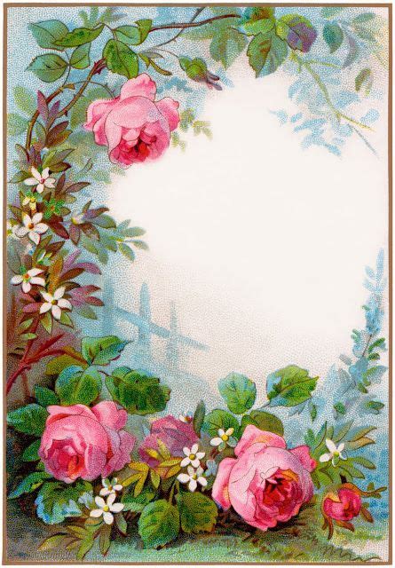Pin By Spamelag On Print 1 Vintage Flowers Vintage Roses Vintage
