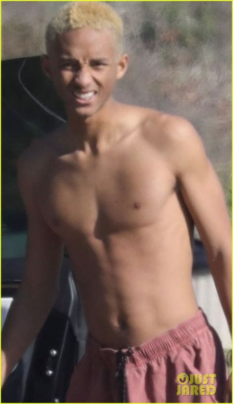 Jaden Smith Hangs Out Shirtless By The Beach In Malibu Photo