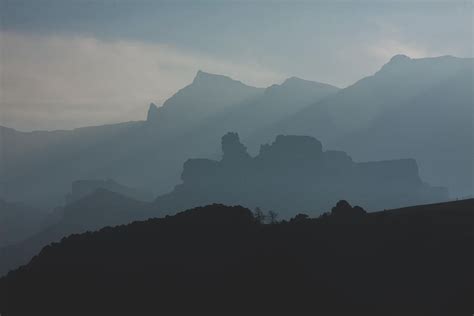 Hd Wallpaper Photo Of Foggy Mountains During Daytime Untitled