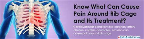With any rib cage pain, if you can't breathe, your skin turns blue or you have severe chest pain, call 911 or go to the emergency room right away. Pain Around Rib Cage|Causes|Symptoms|Treatment|Complications
