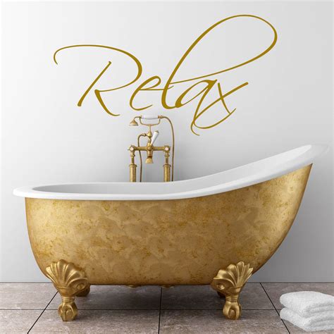 See more ideas about art deco bathroom, vintage bathrooms, bathroom design. 'bathroom' Wall Art Sticker By Wall Art Quotes & Designs ...