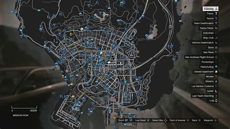 Gta V Los Santos Customs Map