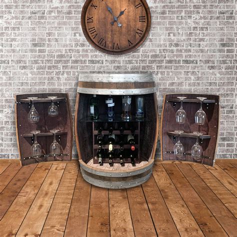 See more of whiskey barrel on facebook. Authentic Whiskey Barrel // Oversized 2-Door Bar Cabinet ...