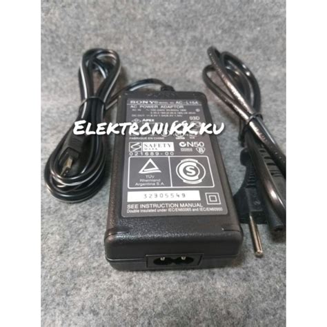 charger adaptor sony camcorder video shooting hxr mc2500 shopee indonesia