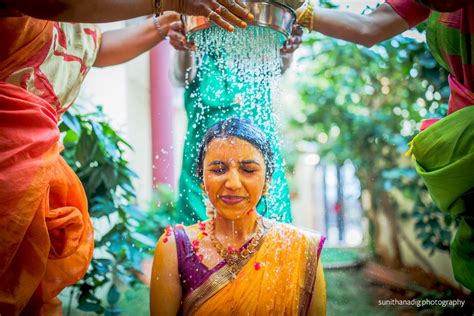 Amazing Mangala Snanam Captures That Want Us To Get Married Again Wedmegood