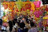 中秋將至 元朗「燈籠街」氣氛熱烈 - 香港 - 香港文匯網